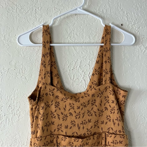 Free People Eyes On You Flare Leg Jumpsuit in Brown - Picture 11 of 15